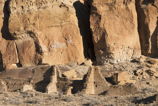 Chaco Culture National Historic Park, World Heritage Site, Hungo Pavi, New Mexico