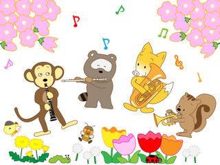 動物の春の音楽