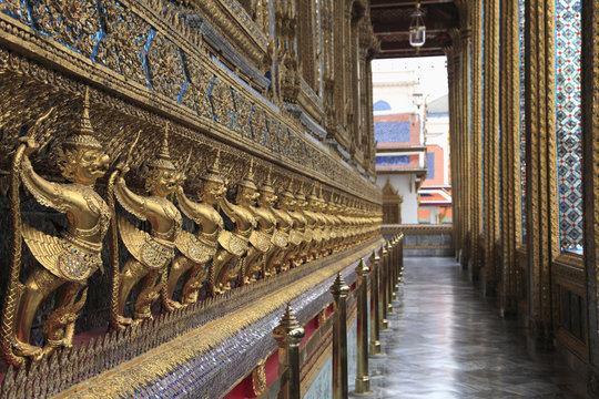 Temple of the Emerald Buddha (Wat Phra Kaew), The Grand Palace, Bangkok