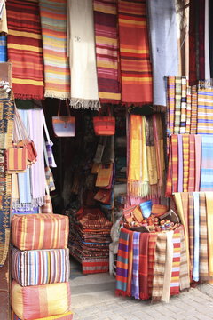 Carpet shop, Marrakech, Morocco
