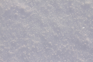 Background of snow