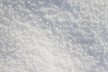 Background of snow