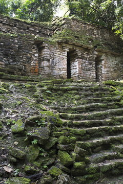 Structure 26, Mayan Archaeological Site, Yaxchilan, Chiapas, Mexico