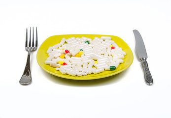 pills as dinner