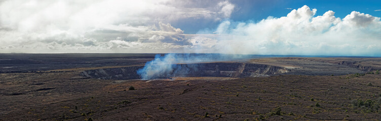 Kilauea Volcano on Big Island, Hawaii