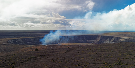 Kilauea Volcano on Big Island, Hawaii