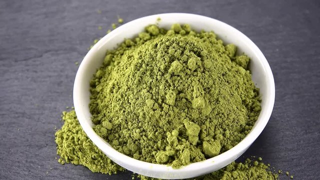 Not loopable Stevia Powder as detailed 4K UHD footage