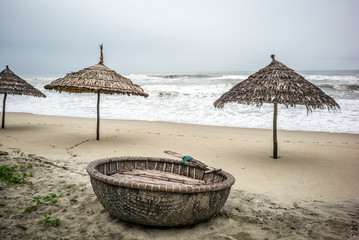 Coconut boats, Vietnam