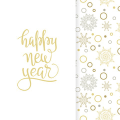 Christmas background with snowflakes.