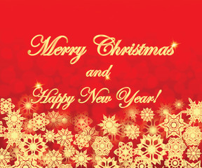 Christmas and New Year's background