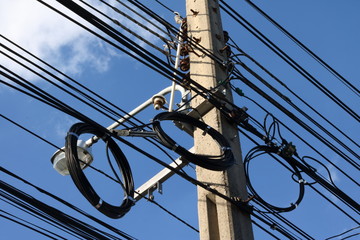 electric pole.