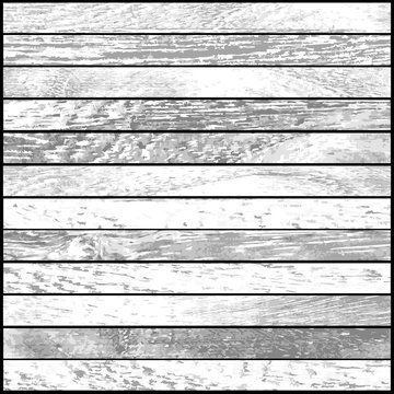 White wood texture, vector

