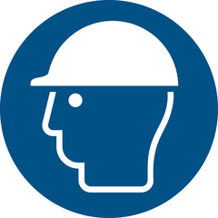 ISO 7010 M014 Wear head protection