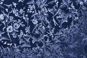 Texture of frost