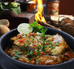 Sea fish stew