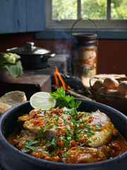 Sea fish stew