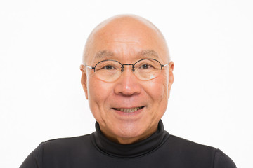 笑顔のシニア