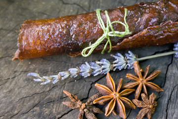 Paste, star anise and lavander