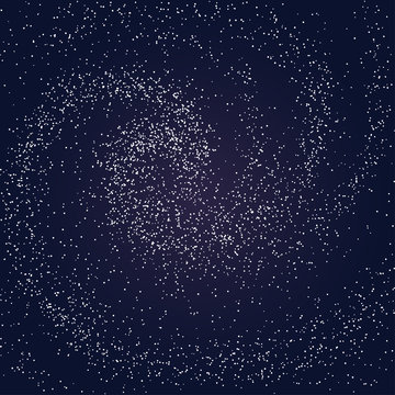 Fototapeta Image of galaxies, nebulae, cosmos, and effect tunnel spiral galaxy