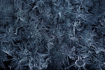Texture of frost