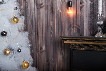 new years still life with candles