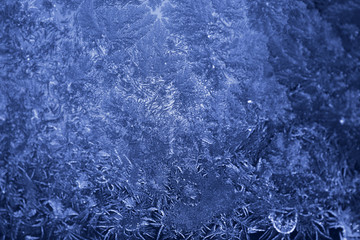 Texture of frost