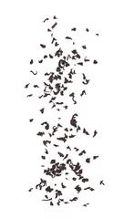 Crédence de cuisine en verre imprimé Theé dried tea leaves