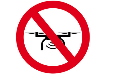 Schild Drohnen verboten