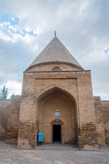 Old mosque in Turbat village, Kazakhstan