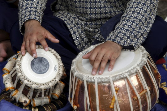 Tabla playing, France