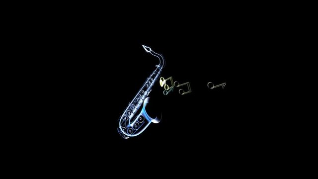 Jazz music - 3D Animation