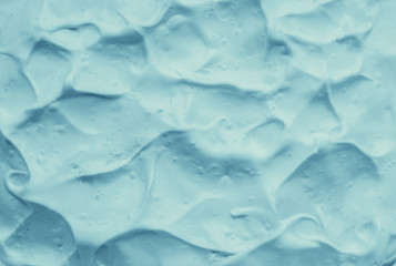 the texture of the clay mask for the face and body. 