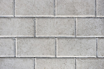 Concrete or cobble gray pavement slabs or stones.