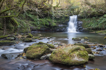 Rio Aján , Vega de Pas , Cantabria , España
