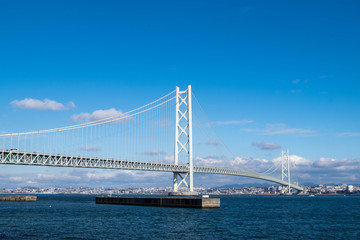 Fototapeta premium 明石海峡大橋
