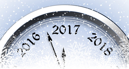Naklejka na ściany i meble New Year's Eve 2017
