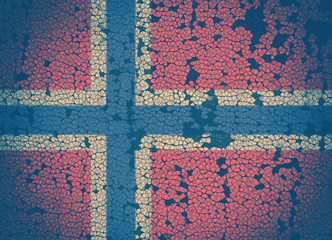 Fototapeta na wymiar norwegian flag