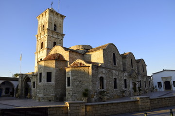Saint Lazarus Church Larnaca at sunrise