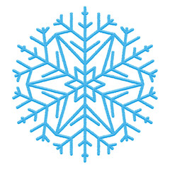 Obraz premium Cristal de glace, flocon. (#08)