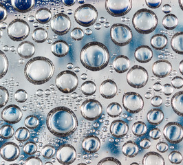 water drops as background