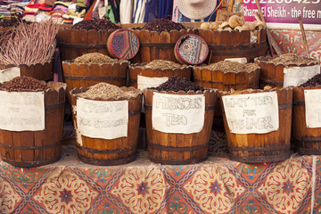 Street market in Egypt
