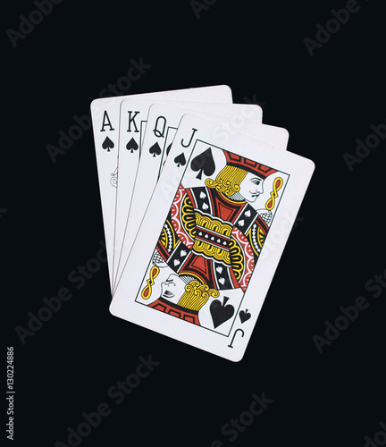 Poker a k q j 10 spade Poker a k q j 10 spade