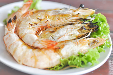 grilled shrimp or shrimp barbecue