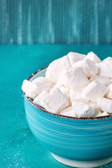 Homemade vanilla marshmallow 