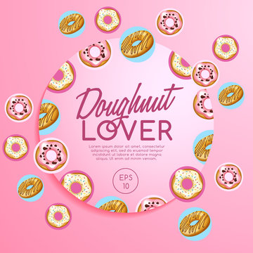 Doughnut Elements : Vector Illustration 