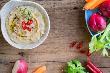 Cannellini or White beans dip