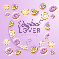 Doughnut Elements : Vector Illustration 