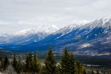 冬のカナディアン・ロッキー　クートニー・バレー・ビューポイント
