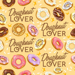 Doughnut Elements : Vector Illustration 