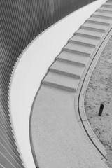 spiral stairs abstract